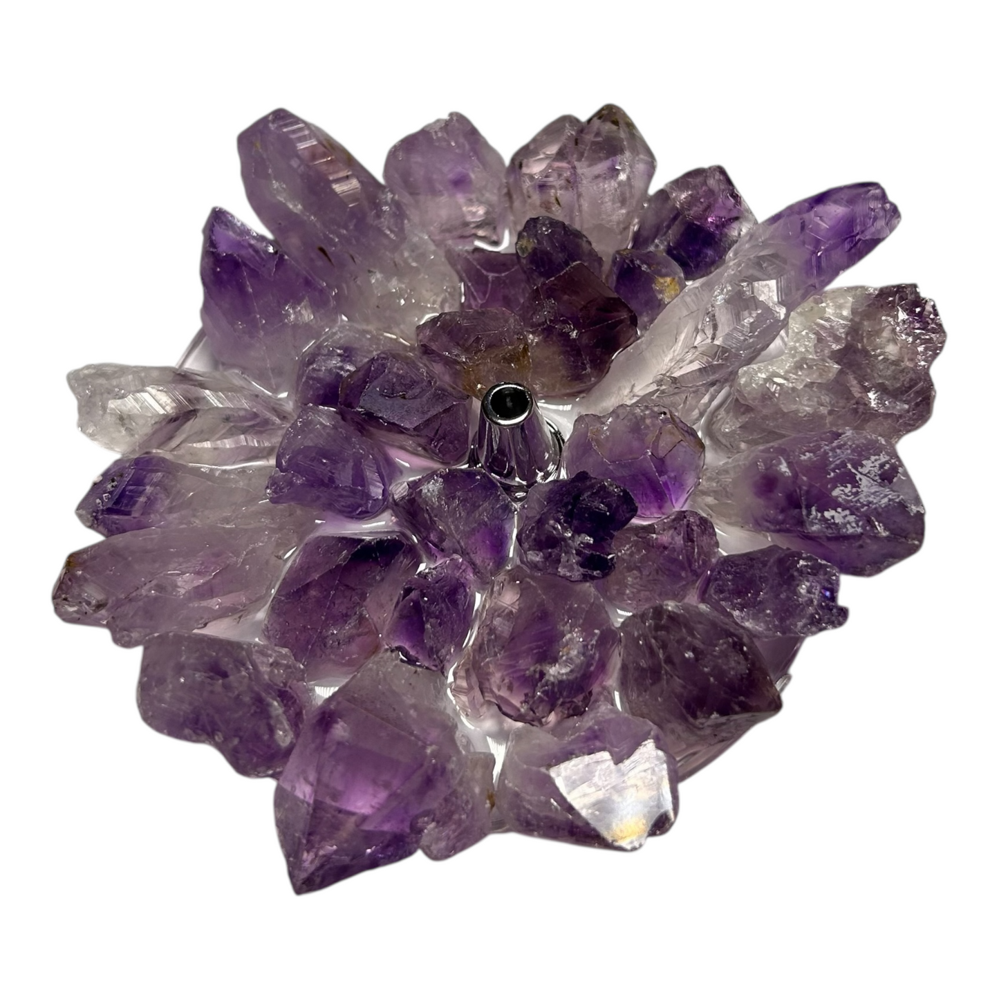 Incensário de Ametista – Proteção Espiritual e Transmutação de Energias