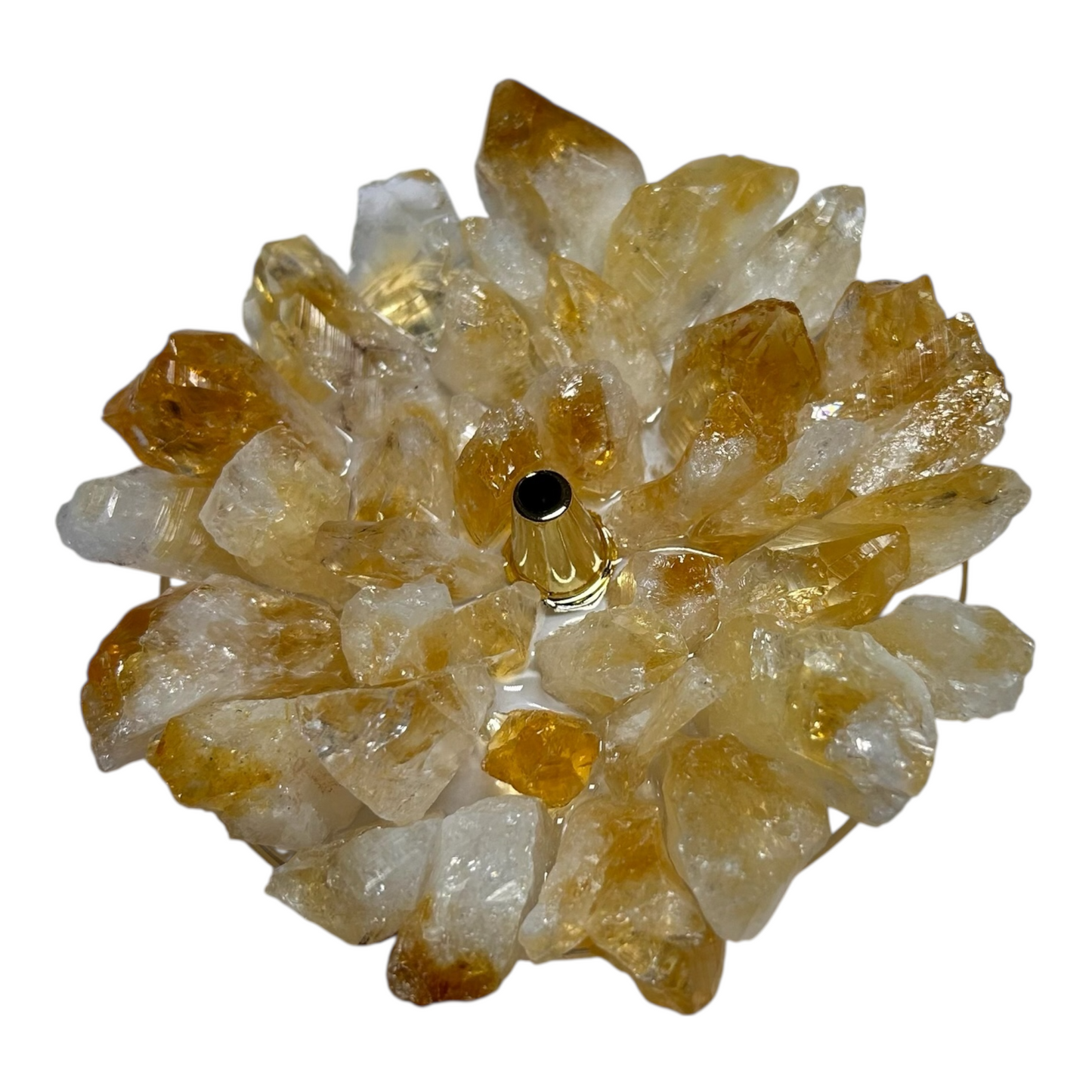 Incensário de Citrino – Prosperidade, Abundância e Energia Solar