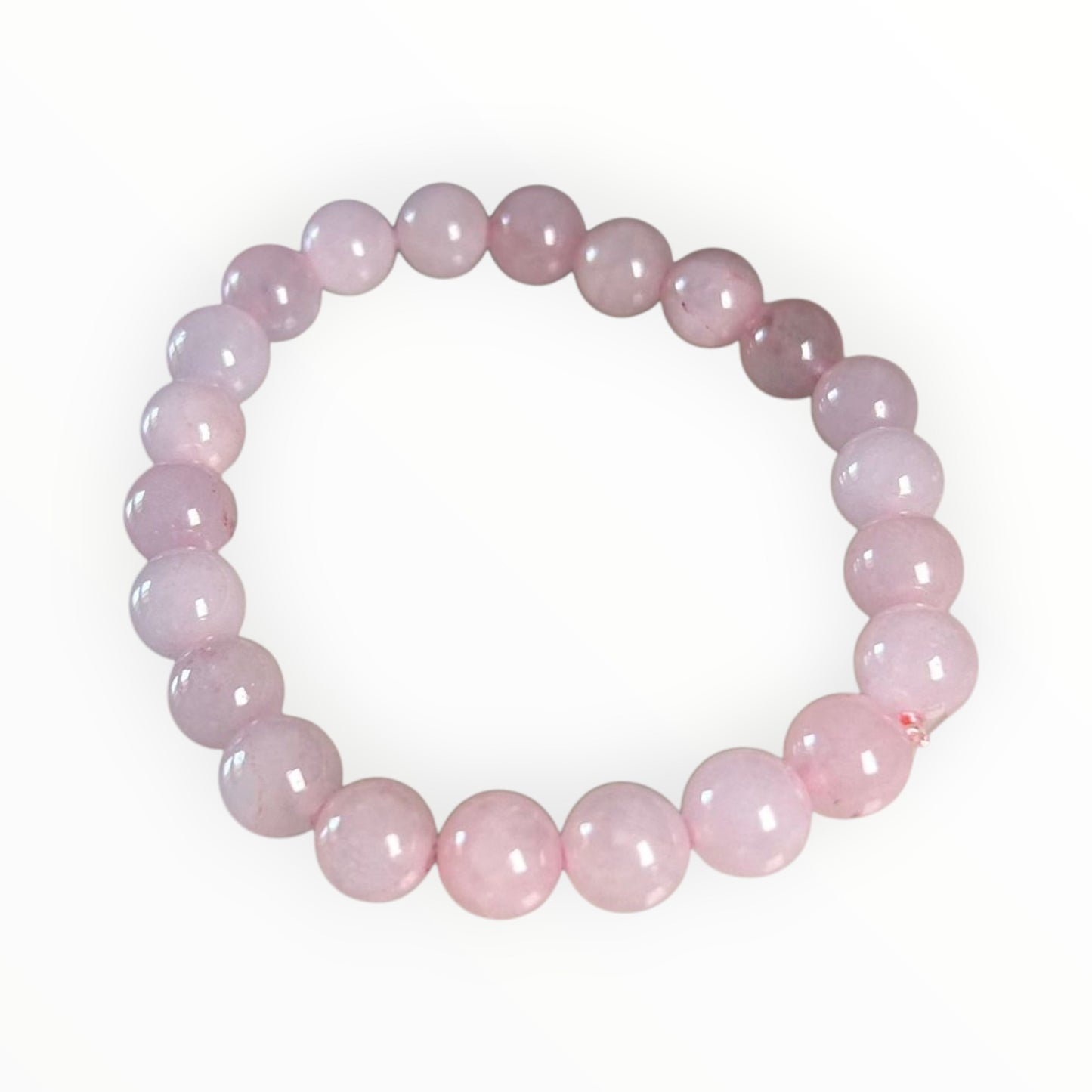 Pulseira de Quartzo Rosa – Amor, Autocuidado e Equilíbrio Emocional