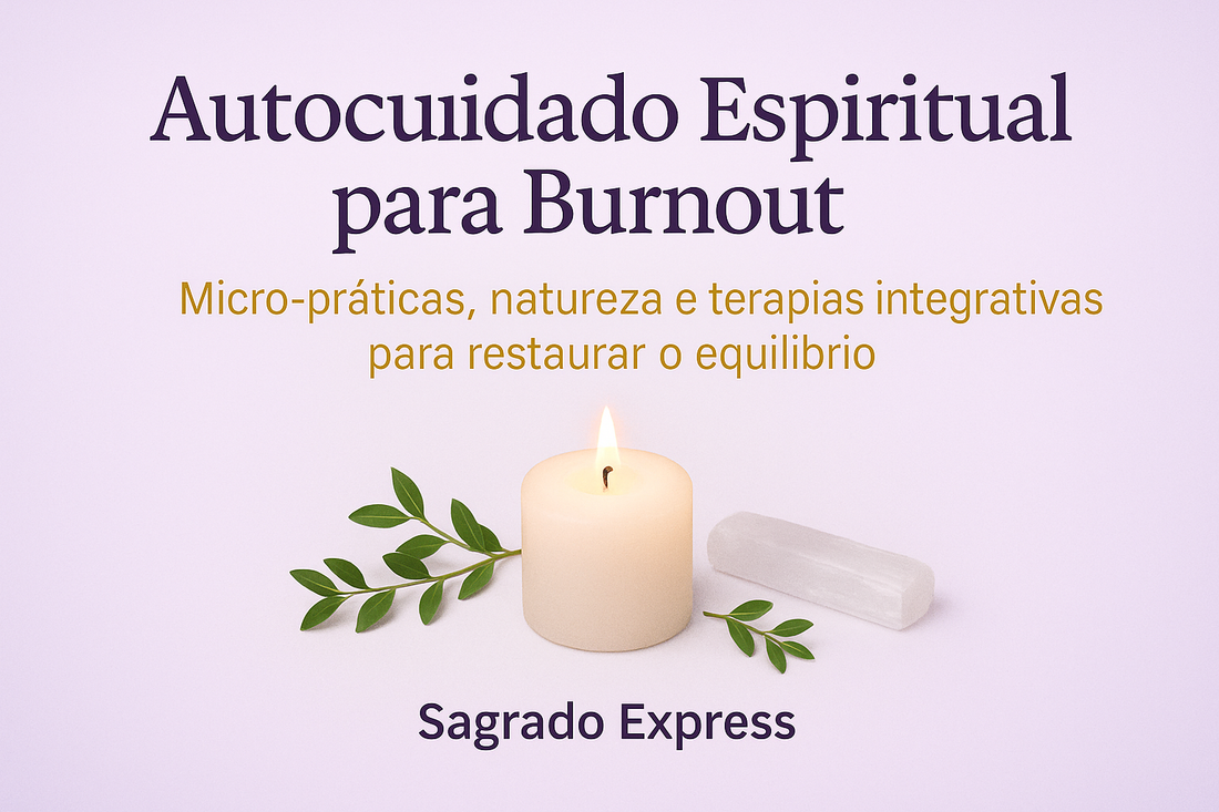 Autocuidado Espiritual para Burnout: pequenas práticas, natureza e terapias integrativas para restaurar o equilíbrio