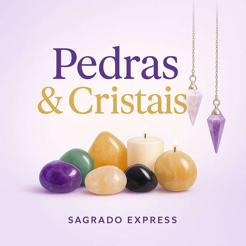 Pedras e Cristais